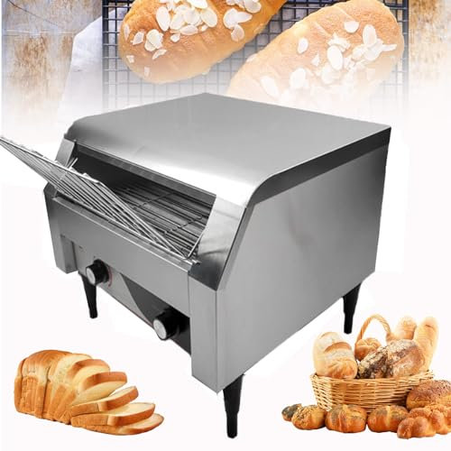 Kommerzieller Durchlauftoaster Catering Durchlauftoaster 2240W Elektrische Brotmaschine 150/300/450 PCS/H Automatischer Toaster Ofen intelligente Temperaturkontrolle