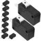 BUGUUYO 10pcs Micro Switch Replacement for Microwave Oven Door High Power Capacity Easy Repair Parts