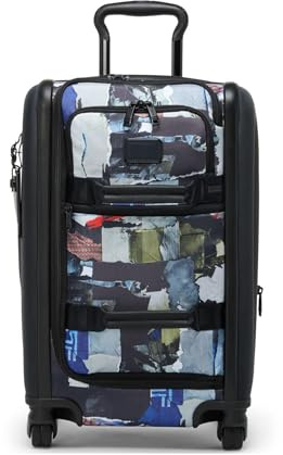 TUMI Alpha International erweiterbarer Vorderdeckel mit 4 Rädern, Handgepäckkoffer mit Öffnung im Duffle-Stil, Posterdruck, Einheitsgröße