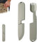 2 in 1 Camping Eating Utensils Set, Kopak Utensil Set, Detachable Pocket Wilderness Fork and Spoon Tool, Practical Tableware for Travel, Hiking, Wilderness (1set)