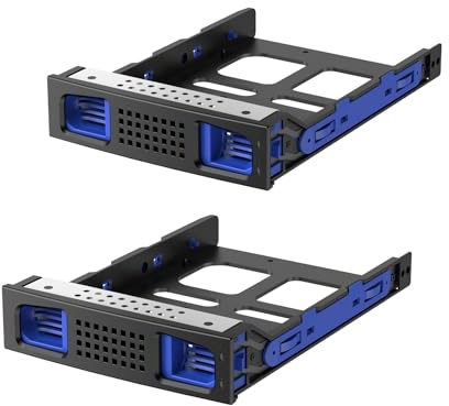 Hard Drive Enclosure Trays for CENMATE Hard Drive Enclosures(2 trays in package), Compatible with SATA 3.5/2.5 HDD/SSD.