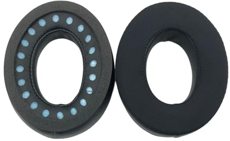 AWJUWHBJ Ergonomisches Eisgel-Kopfhörerkissen, Schaumstoff-Ohrpolster, Ersatz für QC25 QC35 QC35 II QC45 Gaming-Kopfhörer, Zubehör, Ersatz-Kopfband-Pad