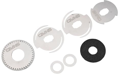 FACAIIO Ersatz-Drag Clicker Kit für Shimano Curado MGL Angelbaitcastrolle, inklusive Ritzelscheibe, Carbon-Bremsbelag, Druckplatte und Metallscheiben, rechte Hand