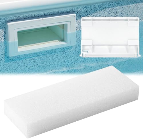 Lergas Lot de 3 volets de skimmer en mousse pour piscine SPX1082K 550-9950 - 7,6 x 19,3 x 2 cm
