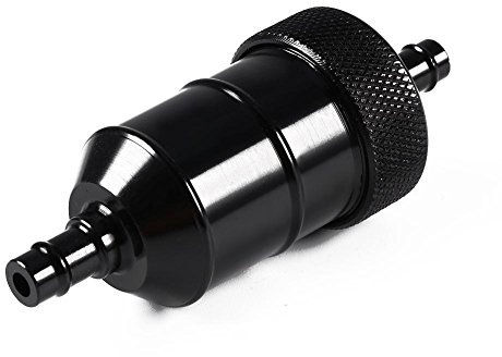 Qiilu QL26808 Moto Pit Dirt Bike Benzina Gasonline Fuel In-Line Cleaner Filtro 1/4 6mm