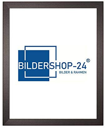 Bildershop-24 Puzzlerahmen London für Puzzle ca. 300-500 Teile 23.5x68cm 68x23.5cm Wenge (Dekor) mit Acrylglas