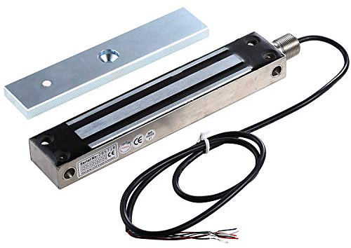 UHPPOTE Serrure de porte électromagnétique étanche pour extérieur 280kg