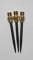 THOR-DARTS ®™ Stahlspitzen Wechselspitzen Converter (Gold-schwarz, 9 Stück / 3 Set)