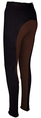 Avon Equine Pantalon d'équitation pour femmes en coton/lycra avec poches avant, Jodhpurs extensibles doux à deux tons pour dames', 56