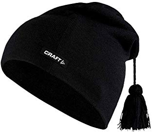 Craft Core Classic Knit Mütze, Black, ONE Size