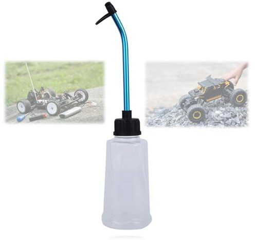 KUIDAMOS RC Ölflasche,RC Nitro Fuel Filler,250ML RC Fuel Bottle Praktisches Tragen Leicht,für alle ferngesteuerten Nitromotor Modellautos
