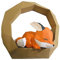 3D Origami Skulptur, DIY Vorgeschnittenes Papercraft, DIY-Papier-Trophäen-Wanddekoration, Kleiner Fuchs 3D Origami Wanddekoration Ornament DIY Spielzeug für Kinder Kleinkinder