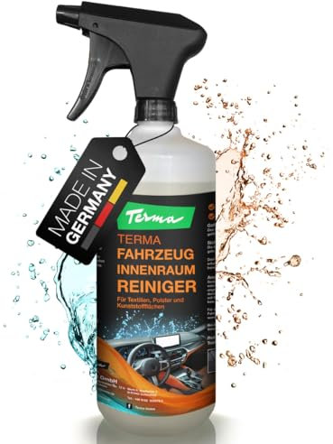 Terma Innenraumreiniger 1l Extra Starkes Made in Germany Wohnwagen Reiniger aussen und Innenreiniger Boden, Regenstreifen entferner, Vorzeltreiniger, Wohnmobilreiniger, uvm.