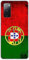 Coque en Silicone imprimée Compatible Samsung Galaxy S20 FE Drapeau Portugal