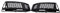 Auto Kühlergrill Für A-udi S4 A4 B9 S-LINE 2016-2018 Bright Black Honeycomb Front Fog Lamp Grille Modified Honeycomb Perforated Fog Lamp Frame