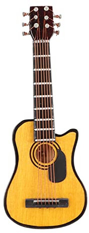 Mrisata Gitarren-Brosche, Gitarren-Anstecknadel, Gitarren-Brosche, Lebensechte, Modische Harz-Miniatur-Musikinstrument-Anstecknadel für Musik-Absolventen-Liebhaber