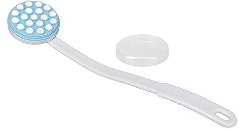 Applicatore di Lozione per la Schiena, Applicatore di Lozione Massaggiatore Applicazione Automatica di Crema Solare, Spazzola da Bagno Lunga Doccia Roll On Dispenser per Crema