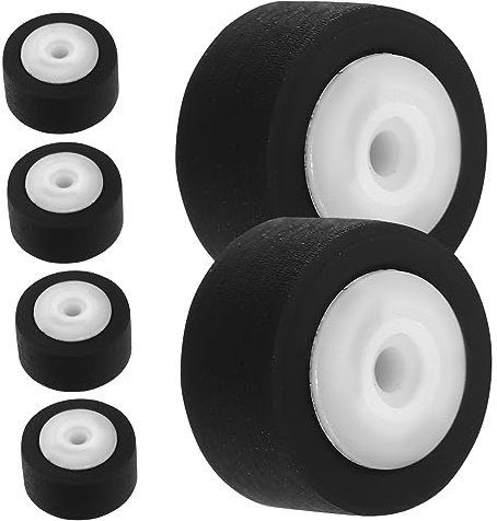 FUNOMOCYA 6pcs Pinch Roller for Radio Tape Cassette Machine Repair Bearing Roller for Video Recorder