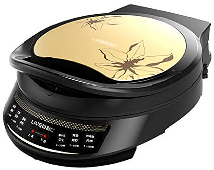 Bandeja eléctrica para hornear, calefacción lateral doble, potencia automática, sartén para panqueques, máquina de barbacoa, máquina de crepé, máquina de Pizza