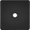 Knightsbridge 20A Flex Outlet Plate - Matt Black