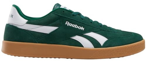 Reebok Unisex-Erwachsene Smash Edge Suede, Dunkelgrün-weißer Gummi, 40 EU