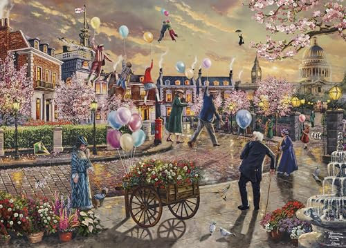 Ceaco - Thomas Kinkade - Disney - Mary Poppins Returns - Puzzle mit 1000 Teilen