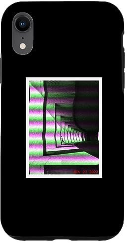 Hülle für iPhone XR Fibonacci-Stil Fotografie Art Vaporwave Aesthetic Retro