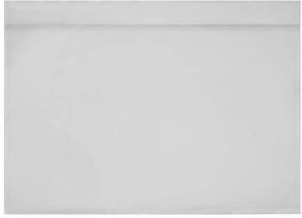 BLASETTI - Polydex Dokumentenumschläge für Dokumente, selbstklebende Versandtaschen, Packung mit 250 Stück, Farbe transparent, Format C4 26,2 x 33 cm