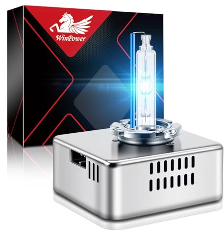 WinPower D5S Xenon Brenner 35W 8000K HID Auto Scheinwerferlampe Diamond Blaulicht Vollmetallsockel Entladungslampe 12 V Ersatz Kit, 1 Stücke