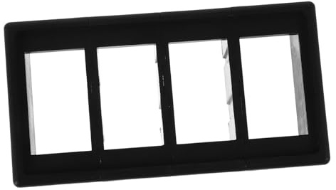 JECOMPRIS Rahmenhalterung Für Yachtschalter Und Kfz-schalter Klemmhalterung Für Kippschalter-panel Im Auto Kunststoff-schalterhalterung Für Autos Und Yachten