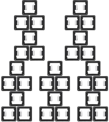 VILLCASE 30pcs Cpu Fan Bracket for Cooler Mounting Bracket Low-profile Air Cooler Corrosion Resistant Easy to Use