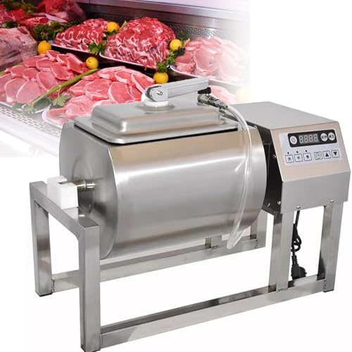 Fleisch-Tumbler-MariniergeräT, 18 L (36 Lb), Automatische Elektrische Hamburger-PöKelmaschine, Timer Von 1–99 Minuten, FüR Rind, Schwein, Hammel