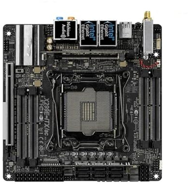 Fit For ASROCK X299E-ITX/ac X299 DDR4 Placa Base LGA 2066 Placa Madre