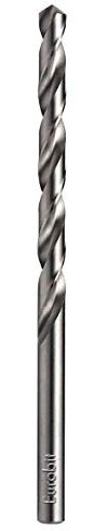 Broca larga de acero HSS-G para metal, DIN 340, 6,5 x 148 mm