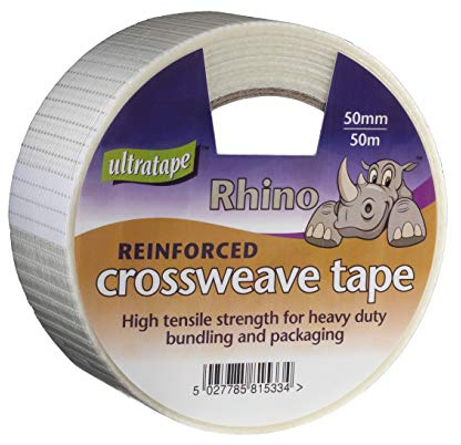50MM X 50M ULTRATAPE CROSSWEAVE Tape - Rhino