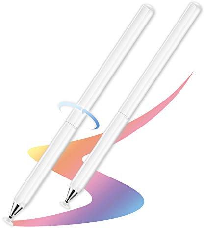 Stylets, Stylet Universel Haute Sensibilité Et Précision à Pointe De Disque Capacitif pour Écran Tactile Stylo pour Apple/iPhone/iPad/Téléphone/Samsung/Galaxy/Tablette/Kindle
