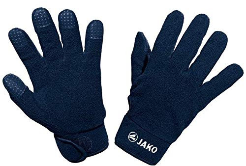 JAKO Feldspielerhandschuhe Fleece, Größe:6, Farbe:Marine