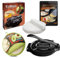 Tortillada – 25cm Premium Cast Iron Tortilla Press + E-Book50 Tortilla Recipes + Tortilla Warmer incl. 100pcs Parchment