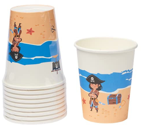LE NAPPAGE ARTS DE LA TABLE 10 Gobelets en Carton Moussaillons - 25cl