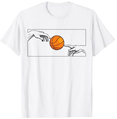 Basketballspieler Hände für Basketballer zum Basketball T-Shirt