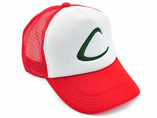 Ash Ketchum Basecap für Cosplay Kostüm | Kappe der 1. Generation