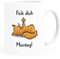 MoonWorks® Kaffee-Tasse Spruch Katze Fick Dich! Montag Kein Bock Büro lustige Kaffeebecher Arbeit Uni-Weiß Keramik-Tasse