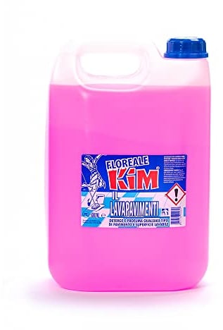DETERSIVO DETERGENTE PROFUMATO per PAVIMENTI e SUPERFICI DURE da 5lt