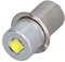 Bombilla de Linterna LED, Bombilla de Repuesto de 4,5 V 3 W, Bombilla LED de Aleación de Aluminio, Resistente, Duradera, Larga Vida útil