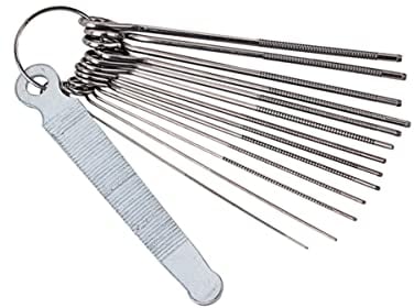 Vaguelly Guitar Nut Files 10-46 1set Tool Silver Slotting R Rods File Re Luthier Filing Slot Guitar Kit Nut