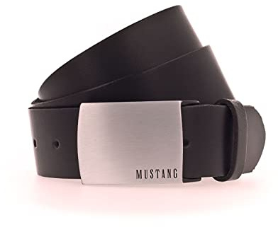 MUSTANG Classic Belt W105 Dark Brown - kürzbar
