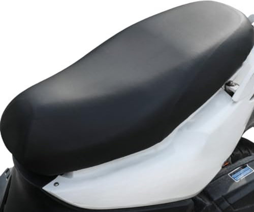 APUKESE Funda para Asiento de Moto Impermeable y Universal, Piel elástica, protección Solar y contra la Lluvia, Antideslizante, resiste arañazos y es Transpirable.