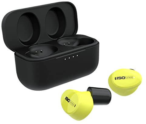 ISOtunes Free Aware Gehörschutz: EN352-zertifizierte True Wireless Bluetooth-Ohrhörer mit Audio-Passthrough-Technologie