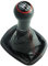 Newtown2700-parts Schaltknauf, Schaltmanschette und Rahmen - Scharz, Naht Rot, rote Kappe kompatibel für VW PASSAT 3B 3BG B5 5.5 5 GANG