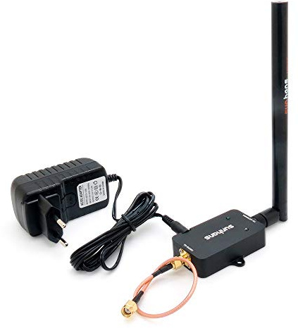 Sunhans Amplificateur de Signal WiFi intérieur SH24BTA-N 3000 MW 35 dBm 2,4 GHz 802.11b/g/n Drone Singal Extender Amplificateur WiFi pour Maison, Bureau, Drone, caméras IP, équipement RC